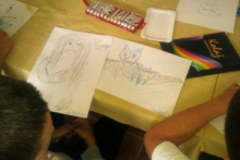 Workshop with children from Sirogojno 