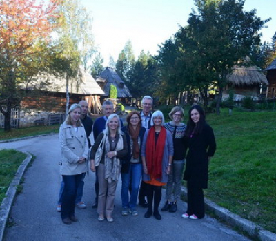 Colleagues from Norway in Sirogojno