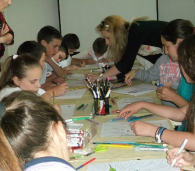 Workshop with children from Sirogojno 